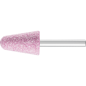 Pferd STEEL Schleifstift Kegel  20x32 mm Schaft- 6 mm A60 fr Stahl- und-Beschreibung lesen