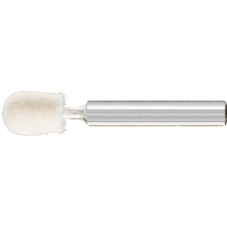 mittelharte Filzpolierstifte Tropfenform FK TRE Ø 10x14 mm Schaft-Ø 6 mm-Beschreibung lesen