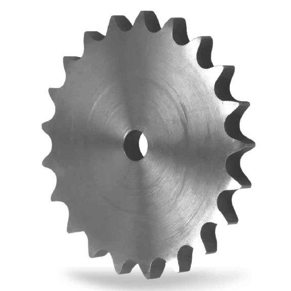 CMW - Disco prealesato - Acciaio inox - Dente singolo - 08B1 - 25 denti - passo 12,7 mm con foro da 12 mm-Leggi tutto