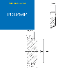 CMW - Pignone prealesato - Acciaio - Doppia dentatura - 16B2 - 14 denti - passo 25,4 mm con foro 20 mm