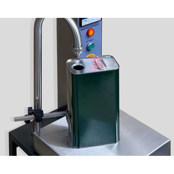 LLENADOR/SECADOR DE ACEITE, MICRA, capacidad 15/30 kg división 5/10 g, ACERO INOXIDABLE-Leer más