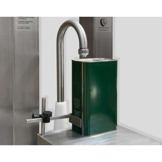RIEMPITRICE/PESATRICE PER OLIO, LIBRATOUCH, portata 3/6 Kg divisione 1/2 g, ACCIAIO INOX-Leggi tutto