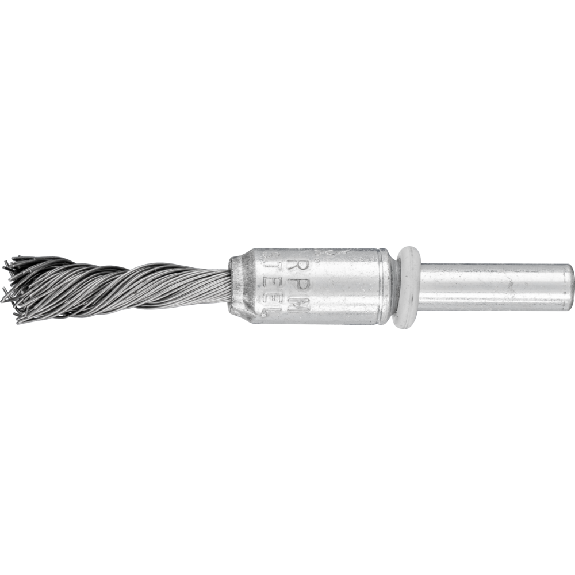 Pinselbürste Stahldr. 6mm10x25x0,35mm gez. Pferd-Beschreibung lesen