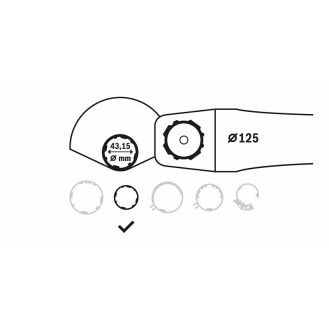 Bosch Schleifschutzhaube fr GWS 9-125, GWS 9-125 P-Beschreibung lesen
