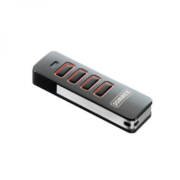 Sommer 4 Befehl Handsender "Pearl", FM 868,95 MHz schwarz/rot-Beschreibung lesen