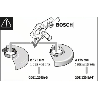 Bosch Absaughaube Easy-Adjust GDE 125 EA-T, Systemzubehr-Beschreibung lesen