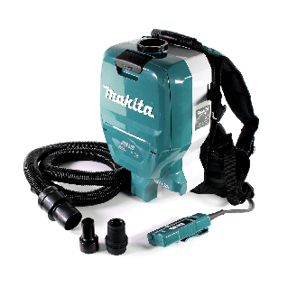 Makita Akku-Rucksackstaubsauger DVC265ZXU-Beschreibung lesen