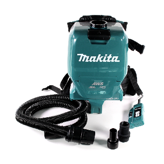 Makita Akku-Rucksackstaubsauger DVC265ZXU-Beschreibung lesen