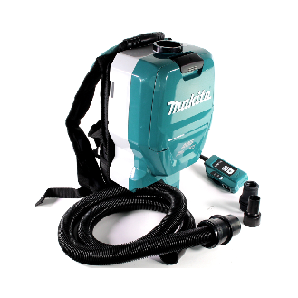 Makita Akku-Rucksackstaubsauger DVC265ZXU-Beschreibung lesen