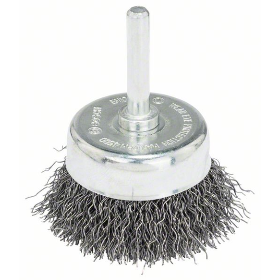Bosch Topfbrste fr Bohrmaschinen, gewellter Draht, 50 x 6 mm-Beschreibung lesen