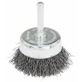 Bosch Topfbrste fr Bohrmaschinen, gewellter Draht, 50 x 6 mm-Beschreibung lesen