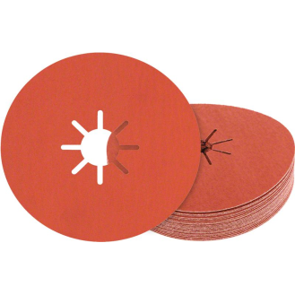 Bosch EXPERT R782 Prisma Ceramic Fiberscheibe, 180 mm, 22,23 mm, K 60, 25 Stk.-Beschreibung lesen