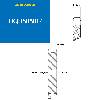 CMW - Vorgebohrte Scheibe - Stahl - Doppelzahn - 32B2 - 17 Zähne - Teilung 50,8 mm mit 30 mm Bohrung.