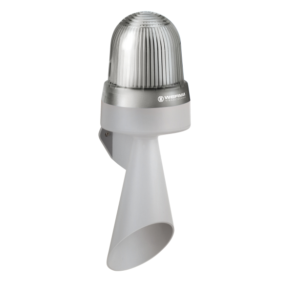 LED-Hupe mit Dauerton 10-48VAC/DC-Beschreibung lesen