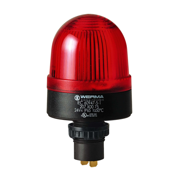 LED-Dauerleuchte EM 24VAC/DC RD LED-Dauerleuchte EM 24VAC/DC RD-Beschreibung lesen