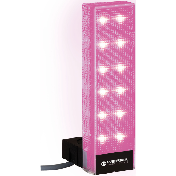 LED-Signalsäule 24VDC mit Lichteffekten-Beschreibung lesen