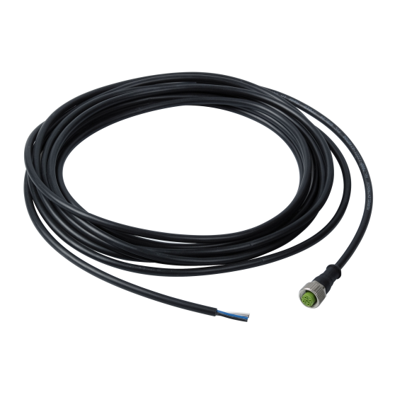 Kabel 5m mit M12-Buchse BK Kabel 5m mit M12-Buchse BK-Beschreibung lesen