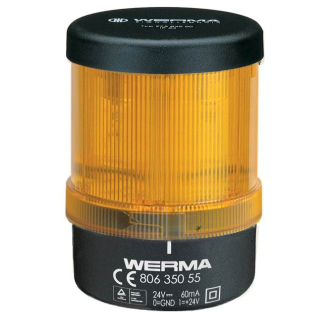 LED-Leuchte überwachbar BWM 24VDC YE-Beschreibung lesen