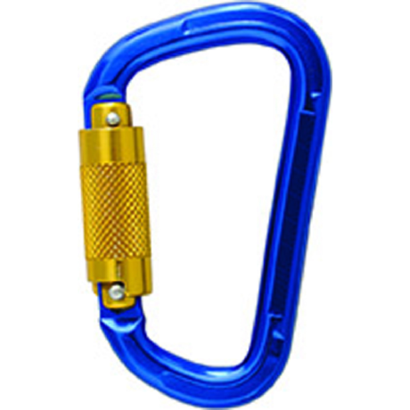 Coverguard - Mousqueton bleu automatique en aluminium-Lire la description