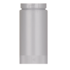 Rohrverlängerung D40mm 84mm lang GY Rohrverlängerung D40mm 84mm lang GY