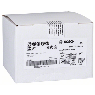 Bosch Fiberschleifscheibe R780 Best for Metal and Inox, 115 x 22,23 mm, 80-Beschreibung lesen