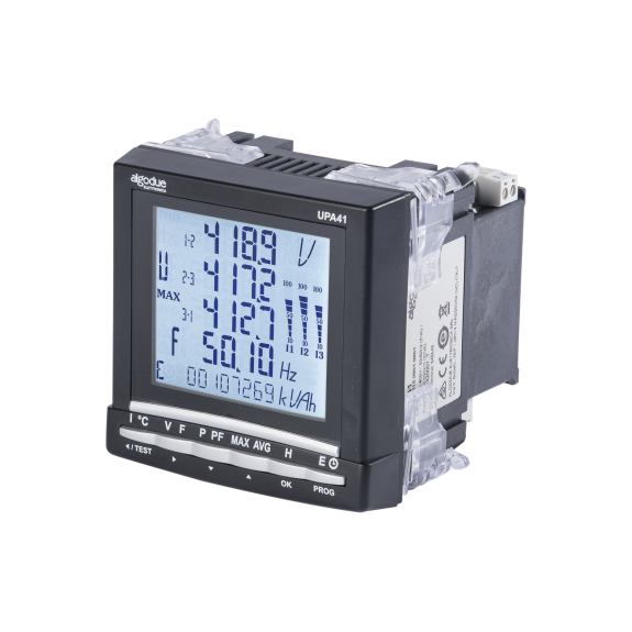 DIN 96x96 multifunction meter for energy monitoring, class 0,5S-Leggi tutto