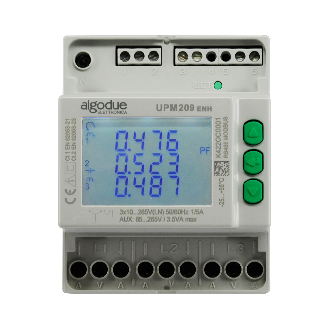 Medidor trifásico multifunción DIN, inserción directa hasta 80A,  Ethernet/MODBUS TCP, Basic-Leer más