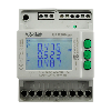 Analizzatore di rete trifase multifunzione DIN, connessione diretta 80A, RS485/MODBUS RTU, Enhanced