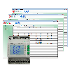 Analizzatore di rete trifase multifunzione DIN, per TA standard 1/5A,   Ethernet/MODBUS TCP, Basic
