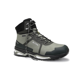 ELTEN Sicherheitsstiefel BENTE XXE GTX green Mid ESD S3, Gr. 43-Beschreibung lesen