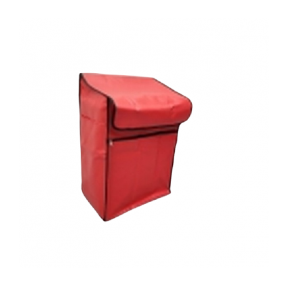 Bolsa pour chariot publicitaire moyen rouge-Lire la description