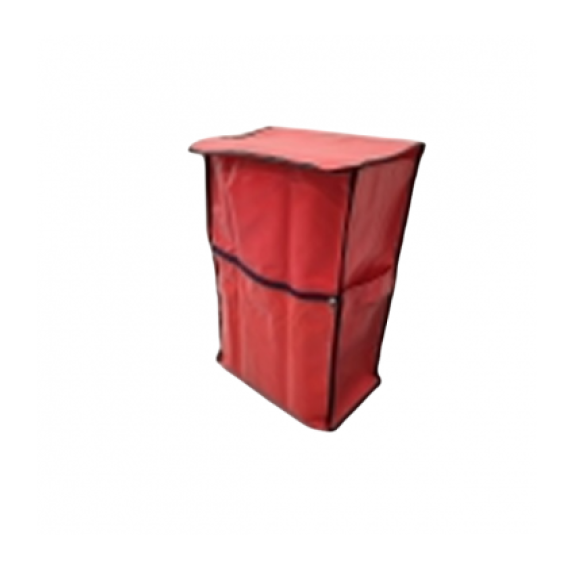 Sac pour chariot publicité petit rouge-Lire la description
