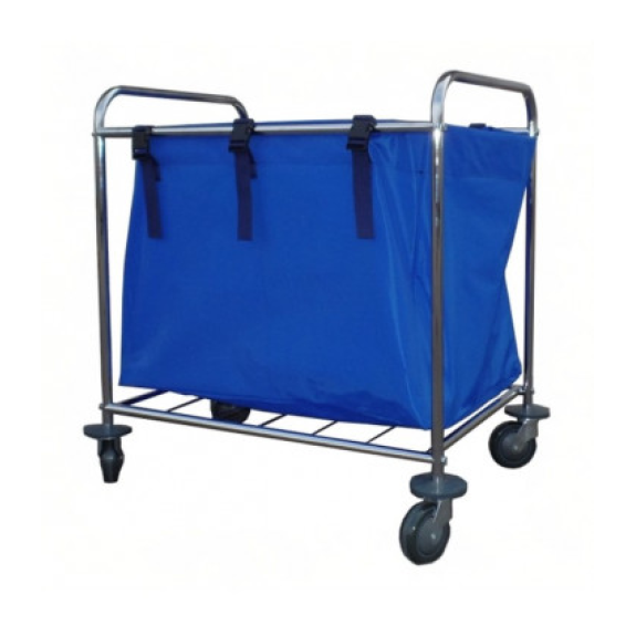 Wäschewagen 250 kg mit Gummireifen-Beschreibung lesen