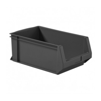 Gaveta de plástico apilable con abertura frontal 500x310x200 mm-Leer más