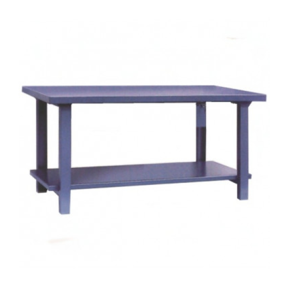 Banco de trabajo 1500 x 800 mm con encimera de chapa-Leer más