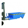 Contenedor autobasculante 800 kg con ruedas