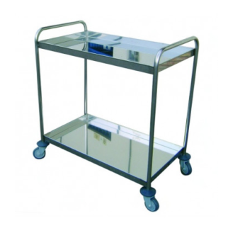 Carro 2 bandejas inox. 950 x 590 mm soldado-Leer más