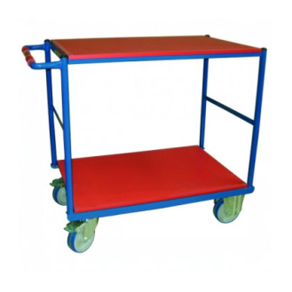 Mesa rodante 2 baldas 1210 x 710 mm-Leer más