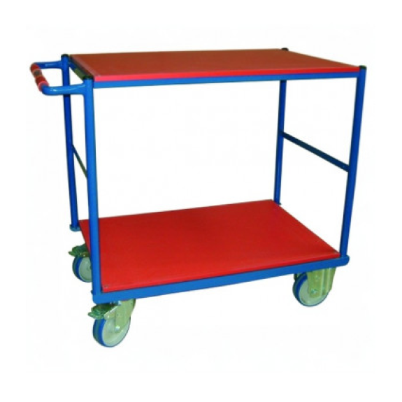 Mesa rodante 2 baldas 1210 x 710 mm Mesa rodante 2 baldas 1210 x 710 mm-Leer más