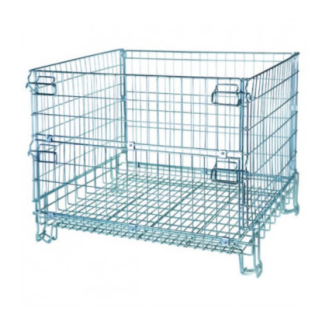 Cestón plegable de reja-Leer más