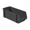 Gaveta de plástico apilable con abertura frontal 340x150x130h