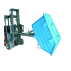 Tolva autobasculante PVC 750 litros con ruedas