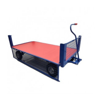 Remolque plegable 1.000 kg con lateral de malla y superficie de fibra de vidrio-Leer más