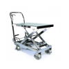 Mesa elevadora manual inox. 200 kg