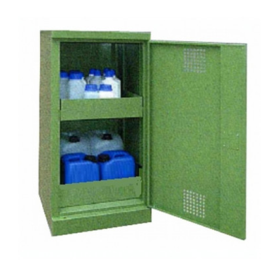 Armario seguridad líquidos contaminantes y productos tóxicos 500 x 500 x 1.000 mm-Leer más