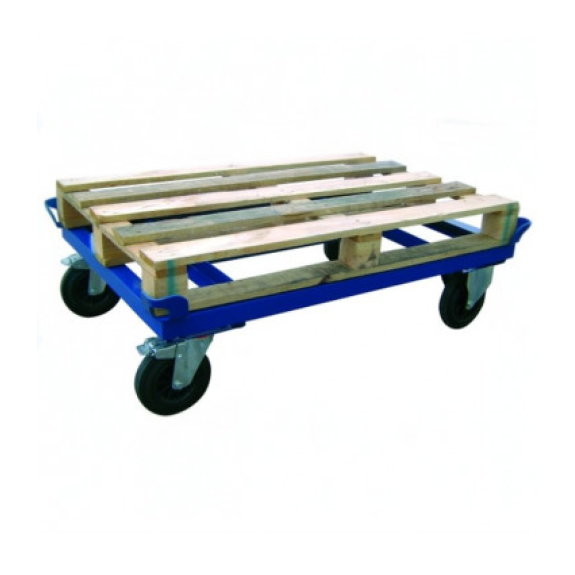 Support de palettes avec roues hauteur 280 mm-Lire la description