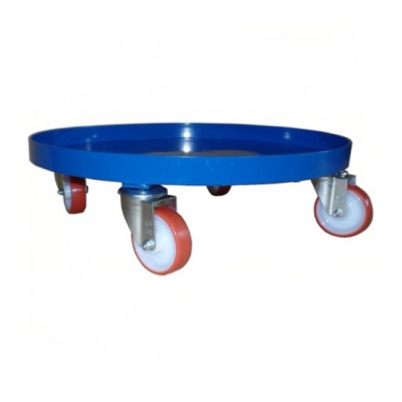 Chariot pour Fûts Étanches Pack & Store 250L avec 4 Roues en Nylon Polyuréthane pour un Transport sans Effort-Lire la description