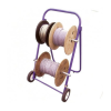 Carro plegable para bobinas