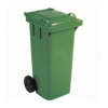 Cubo de basura verde 120 lts