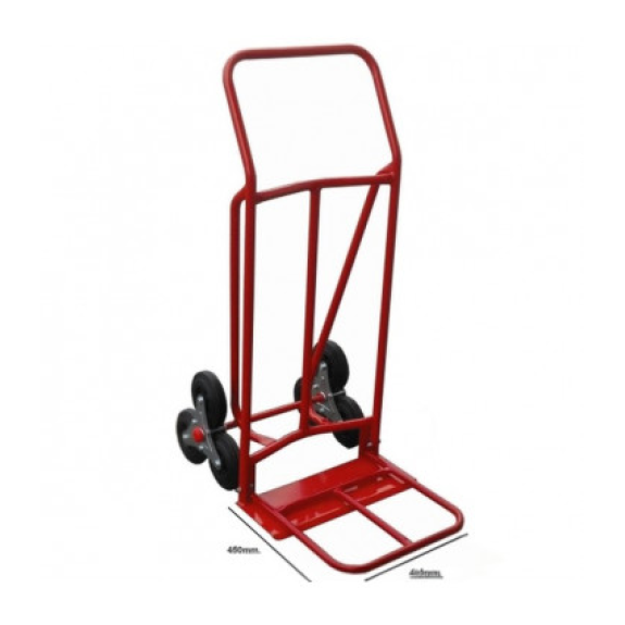 Chariot monte-escalier manuel avec pelle pliable-Beschreibung lesen